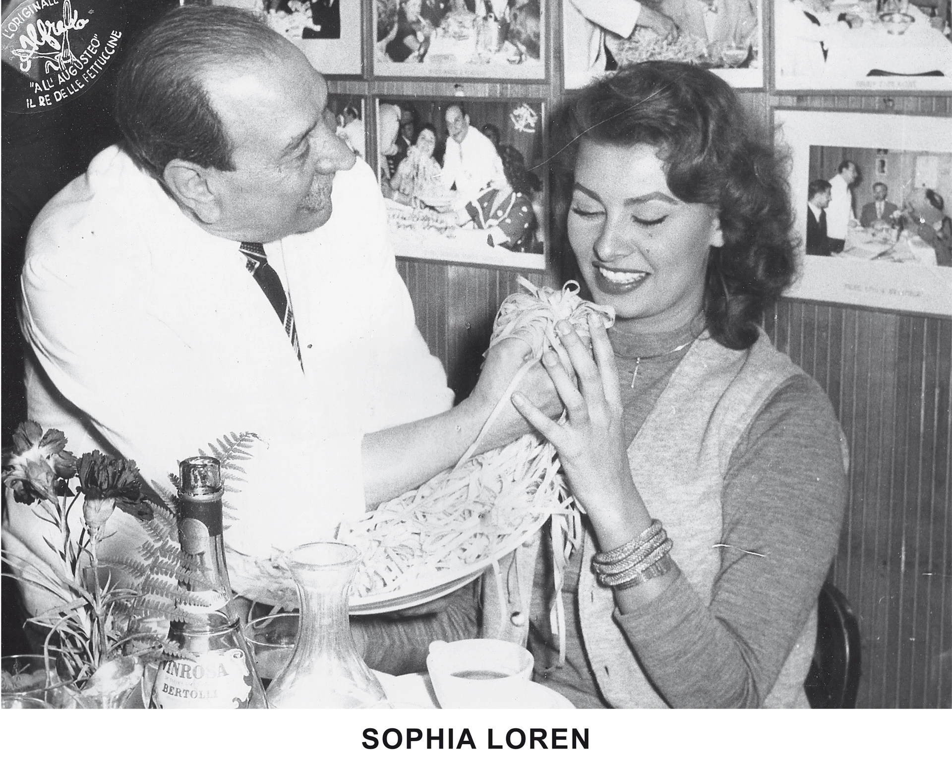 Альфредо Ди Лелио и Софи Лорен | Архив пресс-служб