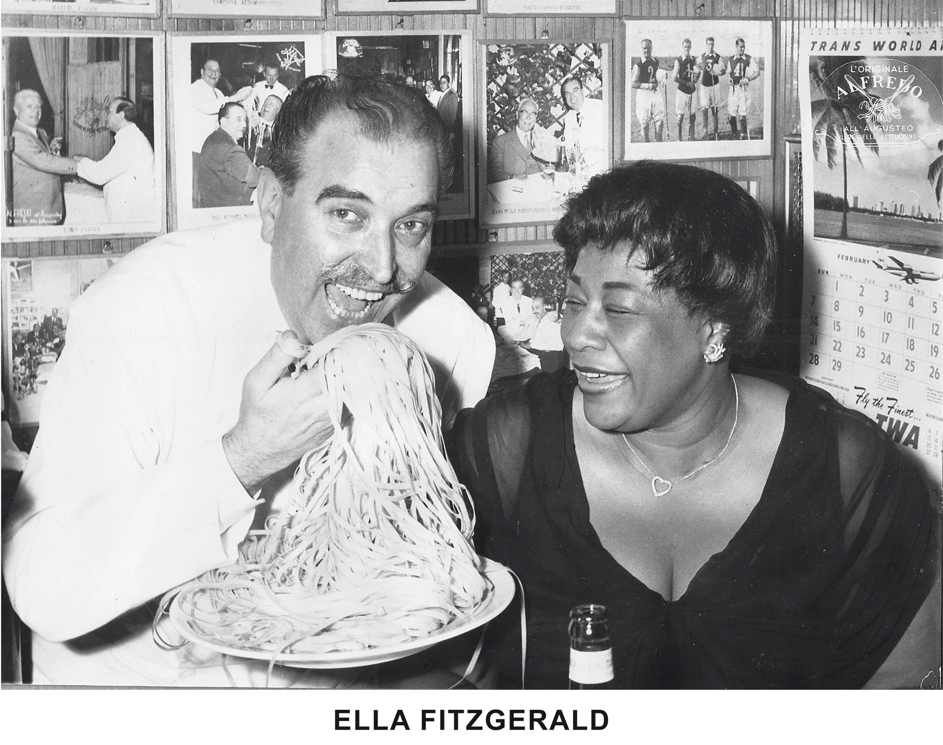 Альфредо Ди Лелио и Элла Фицджеральд | Архив пресс-служб