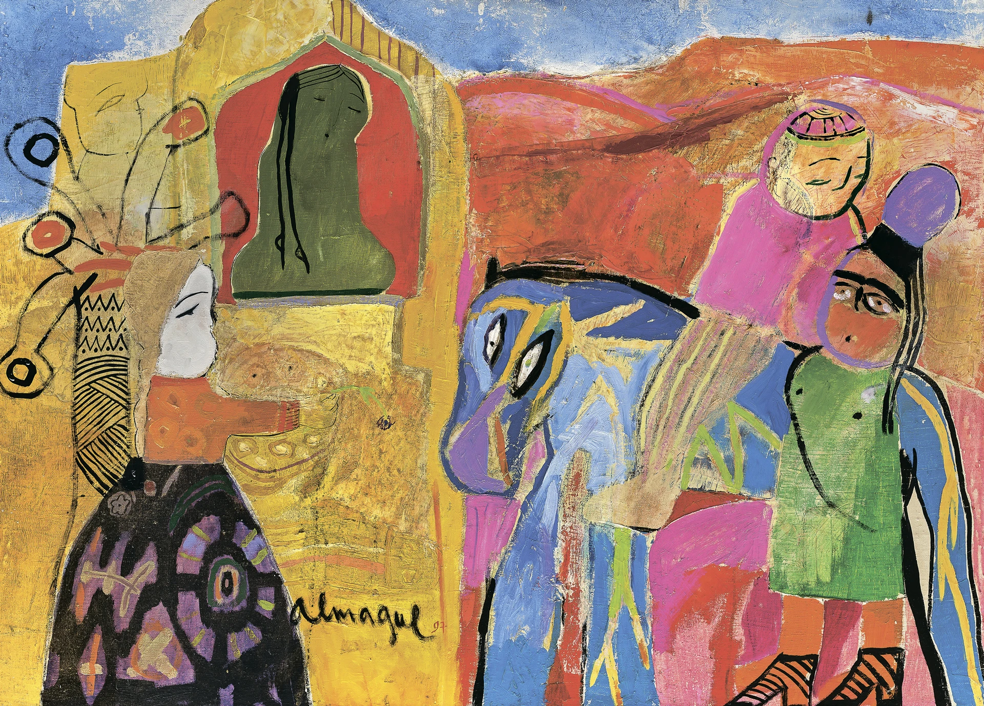 Almagul Menlibayeva «One Man and Three Women» | Архивы пресс-служб