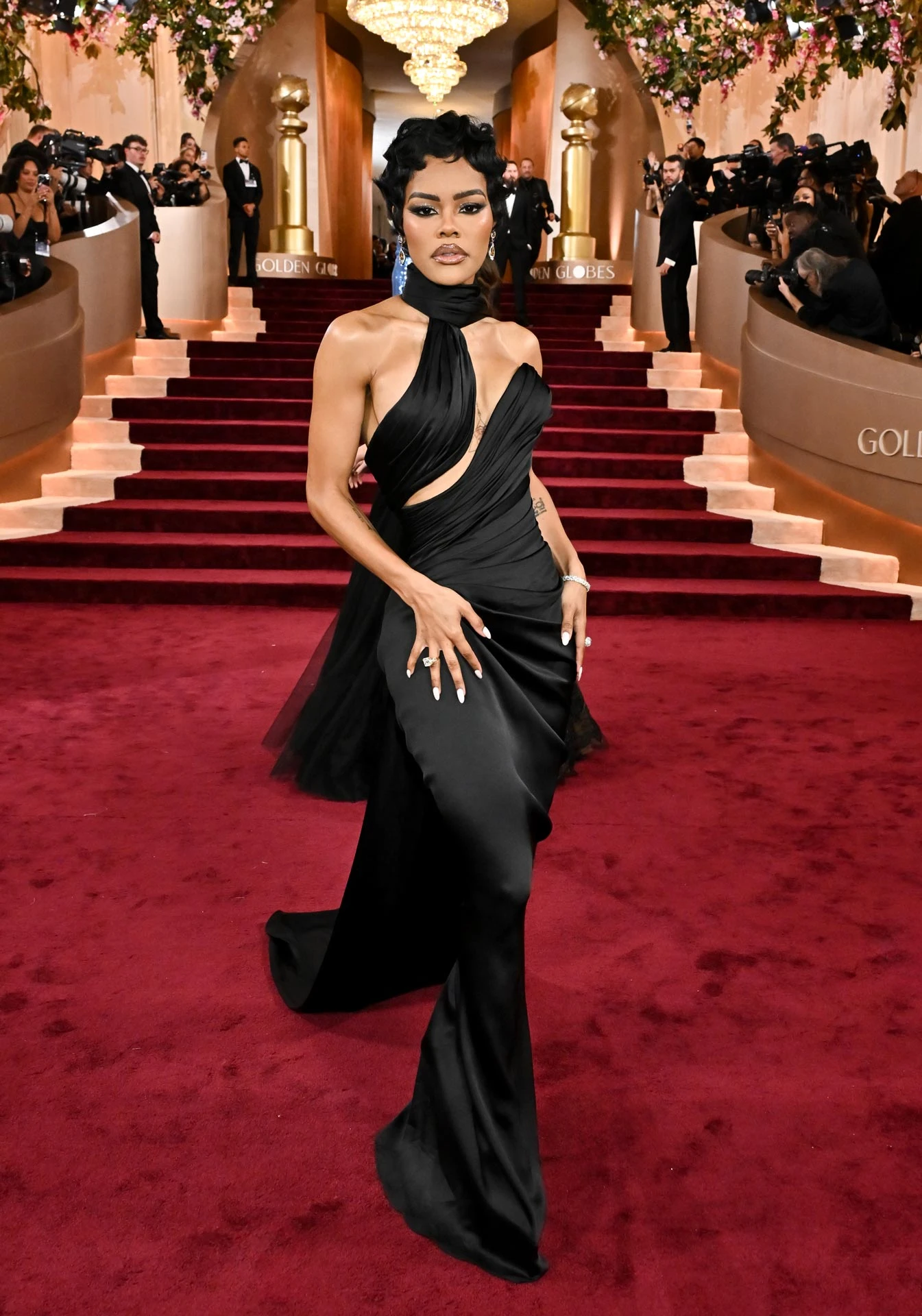 Тейана Тейлор на 83-й ежегодной церемонии вручения премии «Золотой глобус», состоявшейся 11 января 2026 года в Беверли-Хиллз, Калифорния | Getty Images