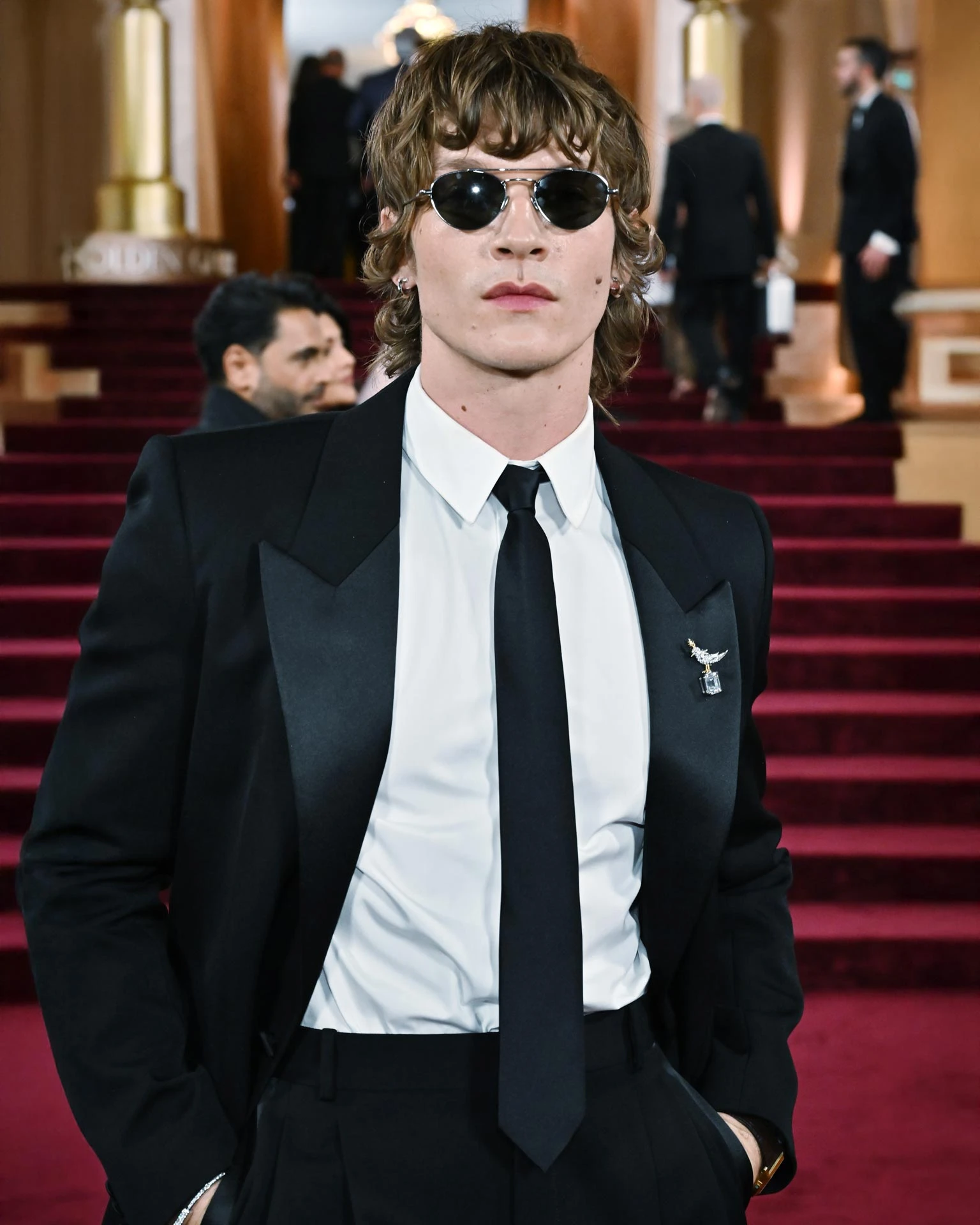 Коннор Сторри на 83-й ежегодной церемонии вручения премии «Золотой глобус», состоявшейся 11 января 2026 года в Беверли-Хиллз, Калифорния | Getty Images