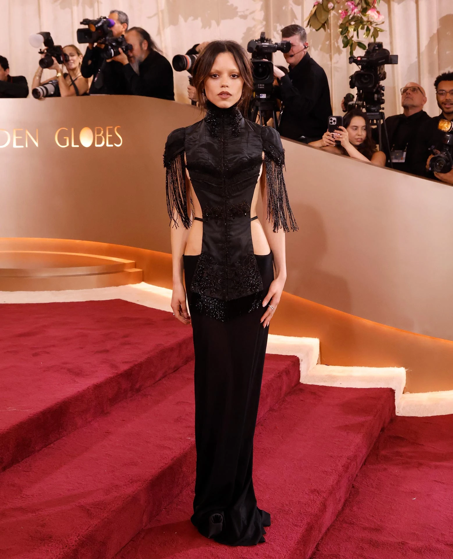 Дженна Ортега посетила 83-ю ежегодную церемонию вручения премии «Золотой глобус» 11 января 2026 года в Беверли-Хиллз, Калифорния | Getty Images