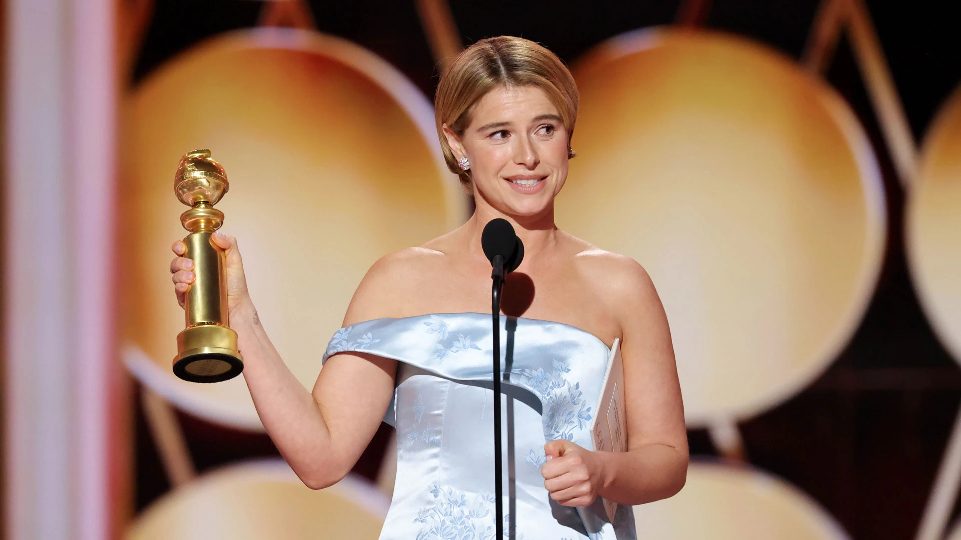 Джесси Бакли на 83-й ежегодной церемонии вручения премии «Золотой глобус», состоявшейся 11 января 2026 года в Беверли-Хиллз, Калифорния | Getty Images