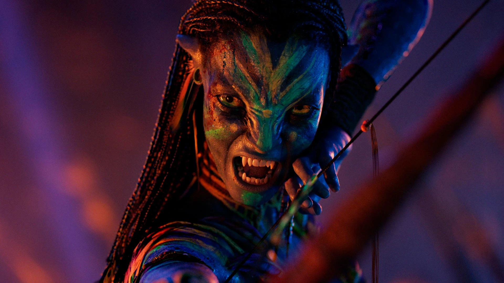 Зои Салдана | Avatar: Fire and Ash фильмінен кадр | IMDb