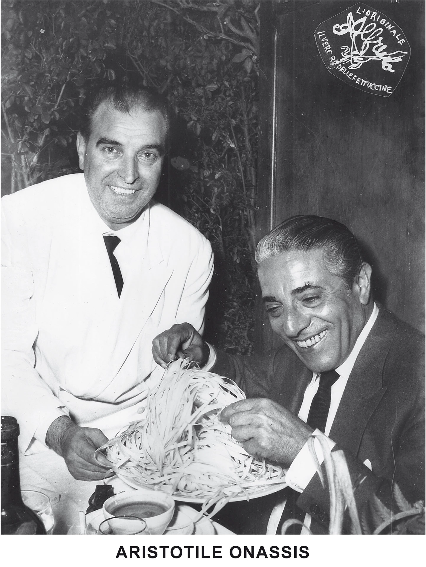 Альфредо Ди Лелио и Аристотель Онассис | Архив пресс-служб