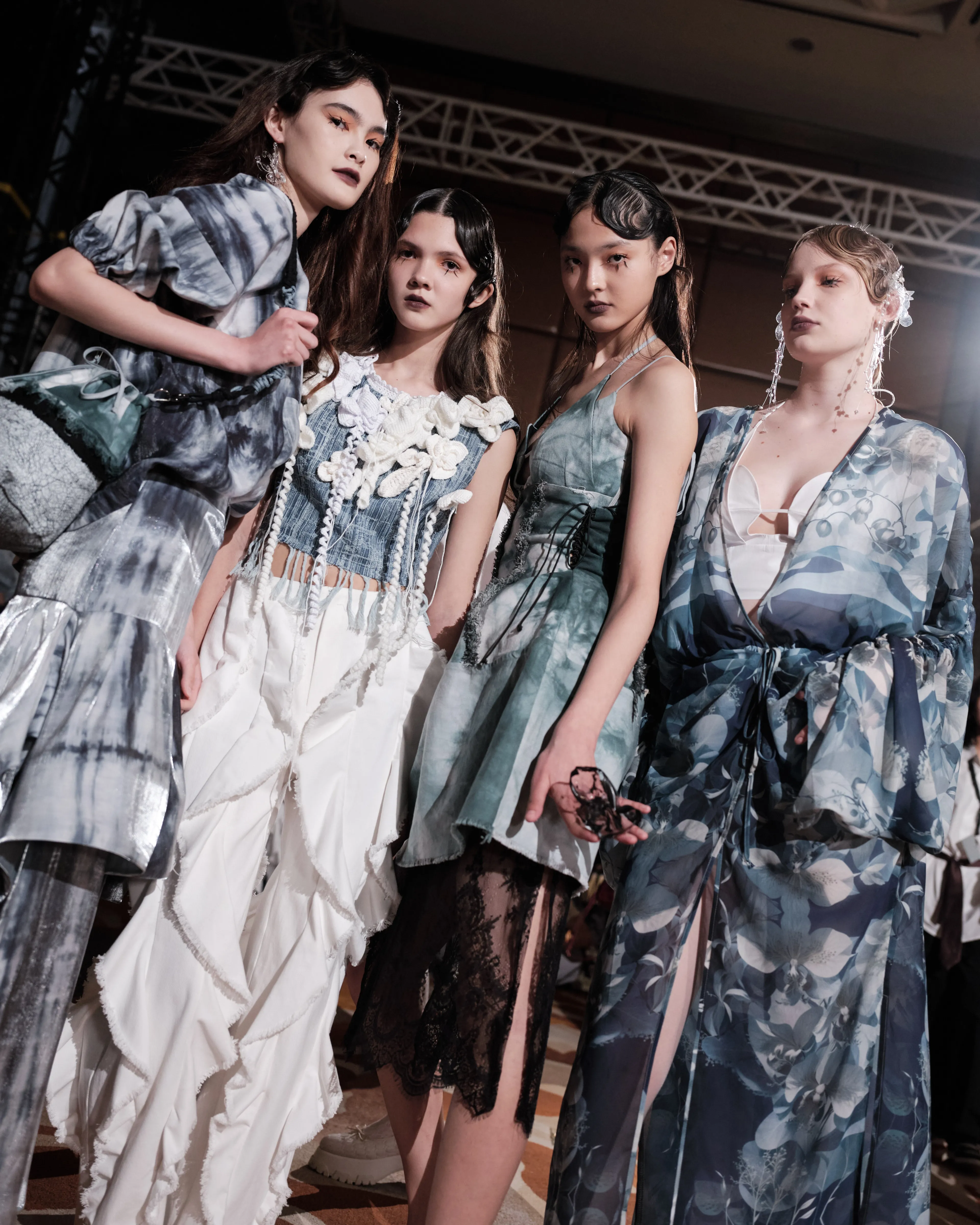 Бэкстейдж показа Cut A Dash на Visa Fashion Week