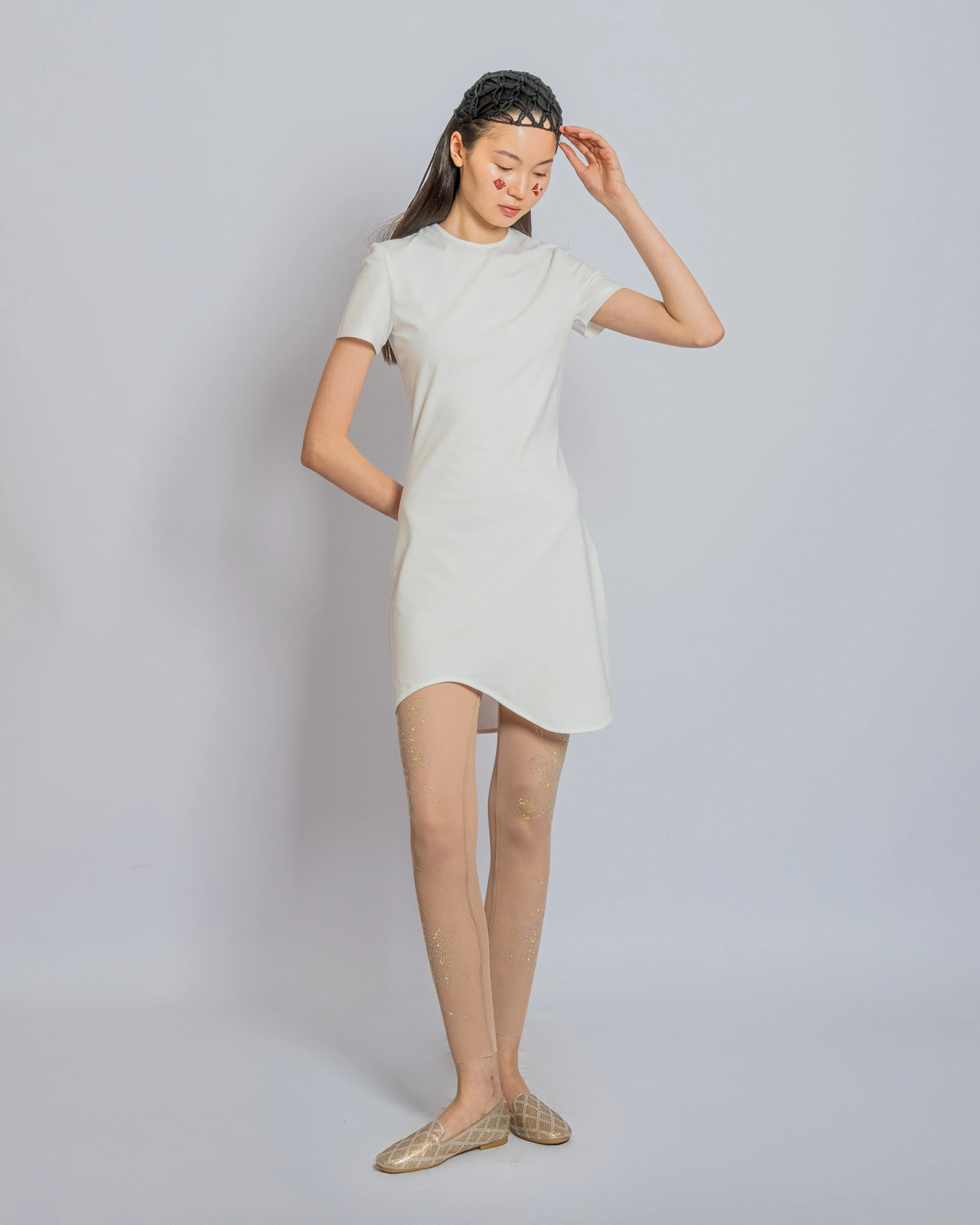 J.KIM көктем-жаз 2026 көрсетілімінің сахна сыртынан көрініс