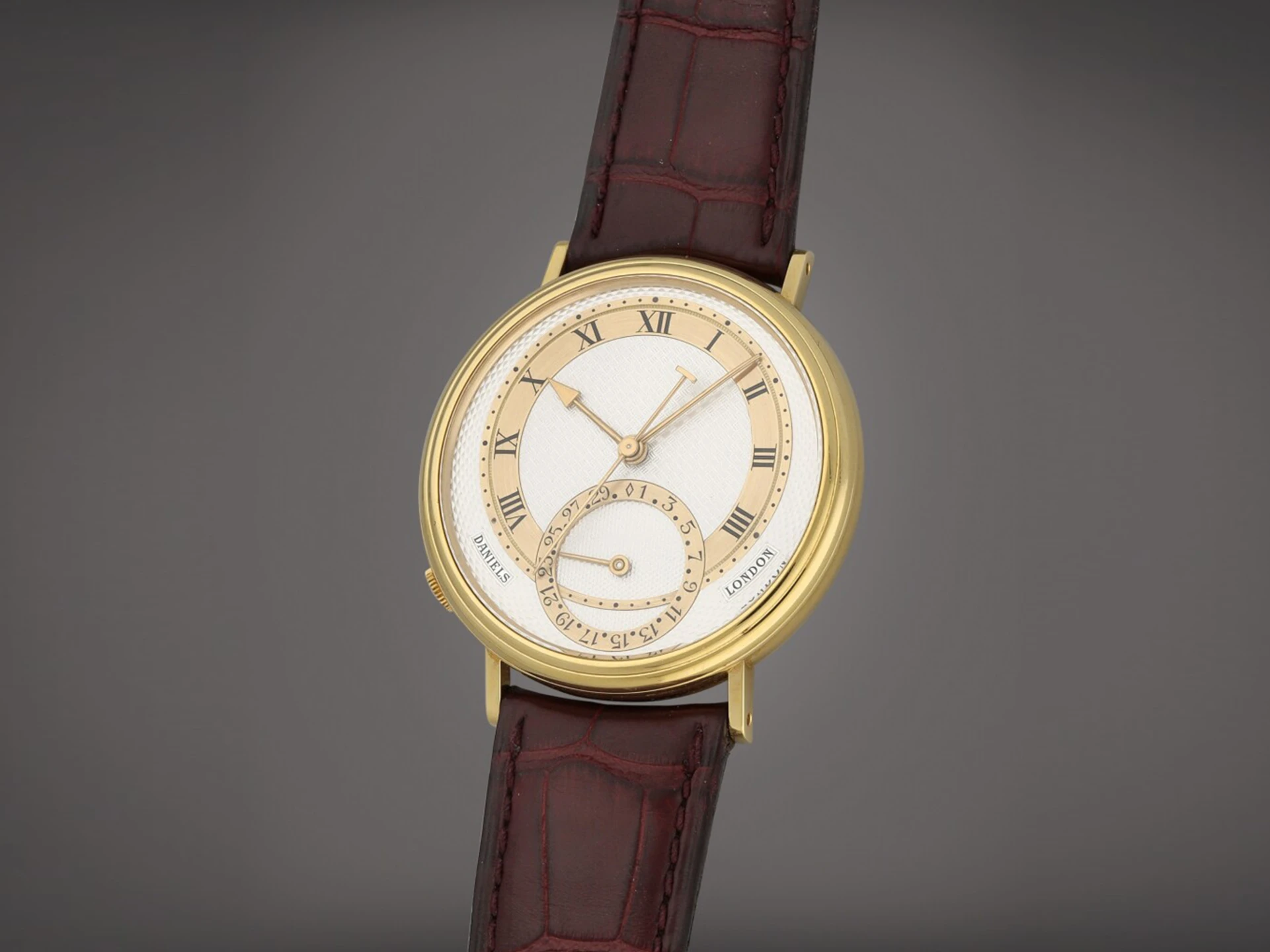 George Daniels Millennium, Limited Edition Yellow Gold, Circa 1999, 508,000 CHF