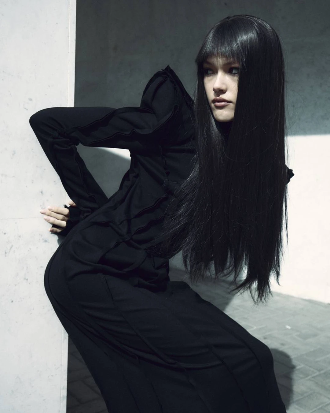 DARK’N’CORE Фотограф: Темирлан Фарзалиев | Модели: Марика @ Cassis Model Management, Сания Чиахунова