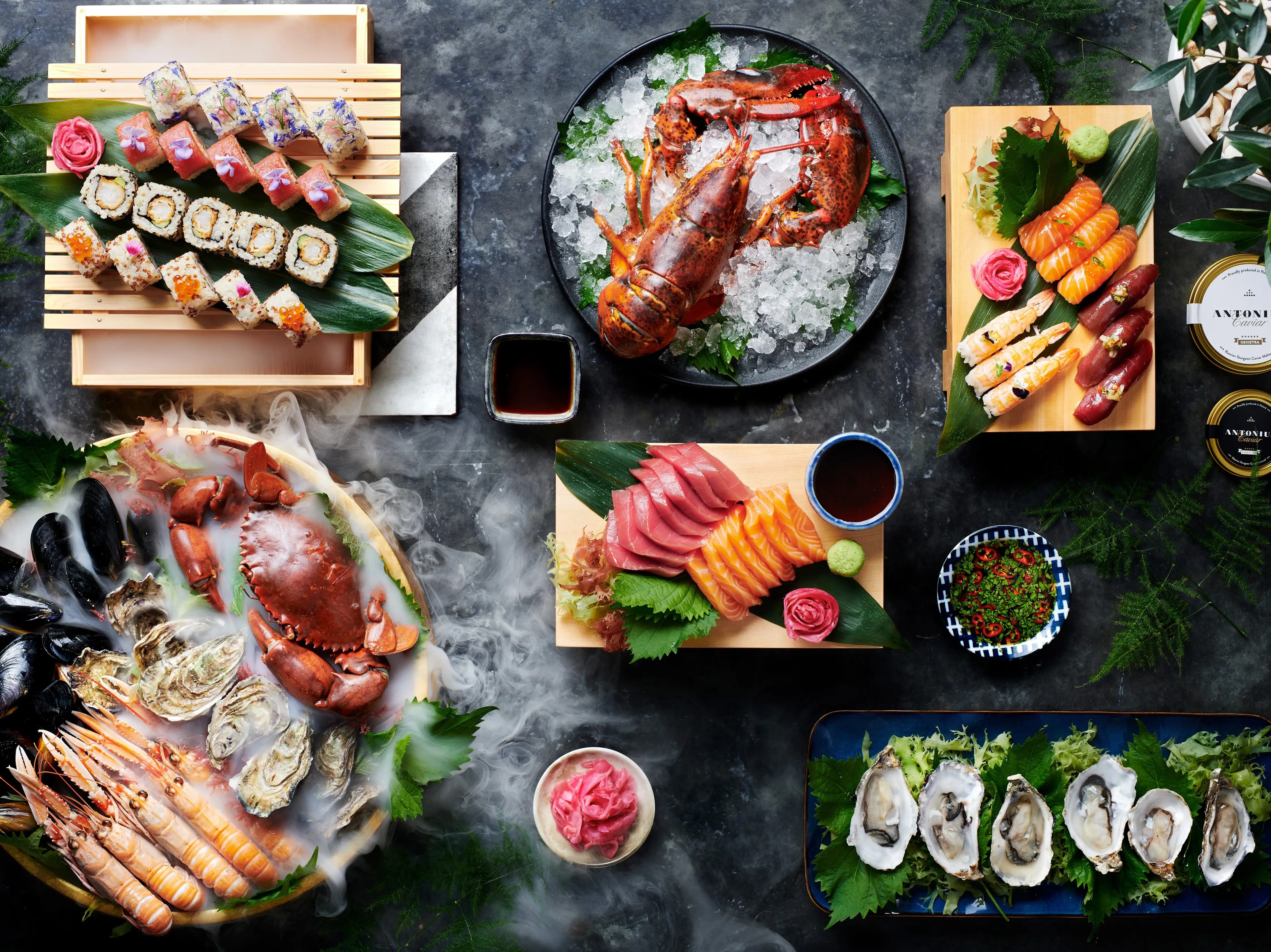 Еда на воде и бар в облаках: гастрономическое путешествие в Atlantis The Royal