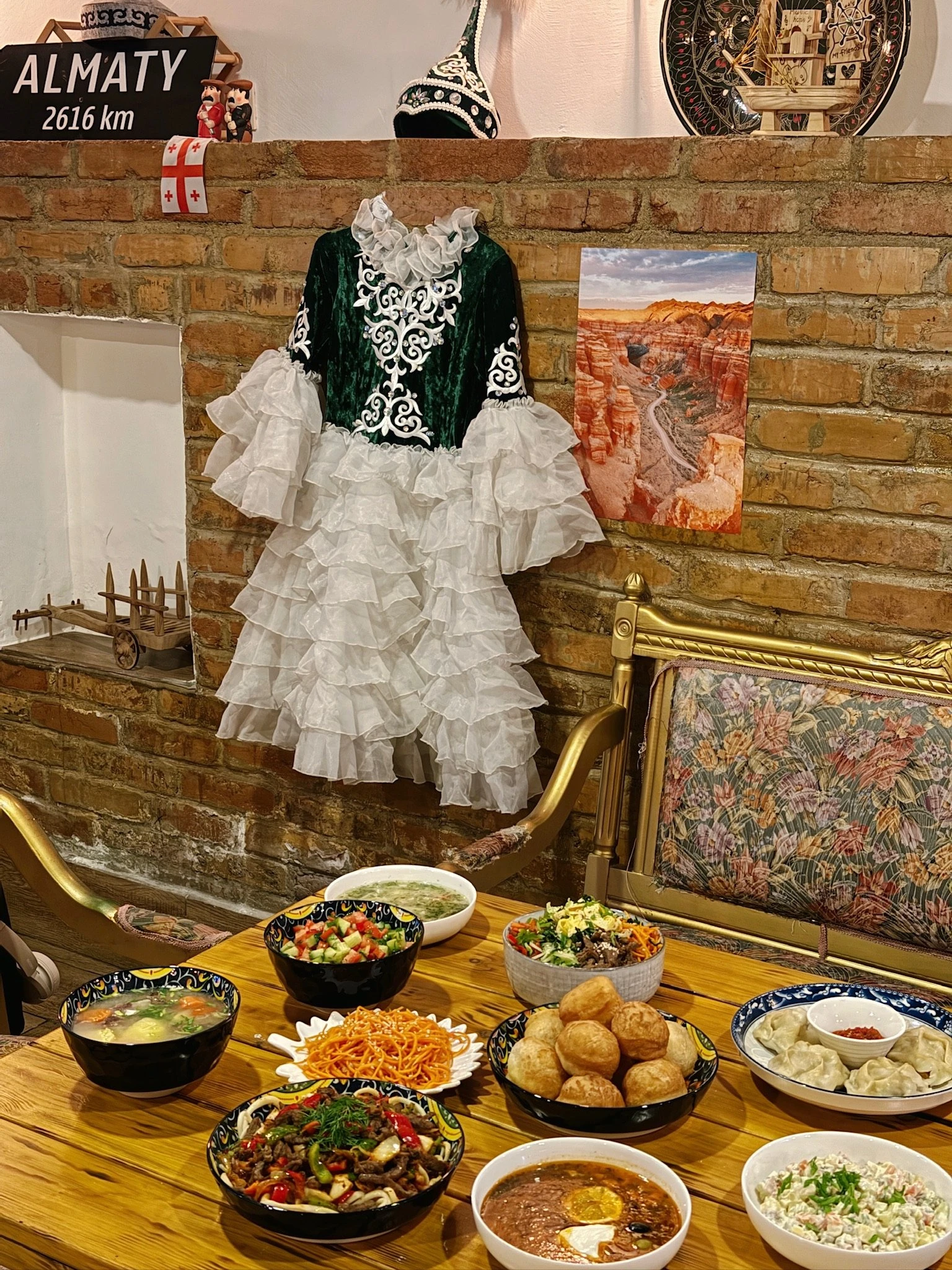 Рестораны казахской кухни за границей