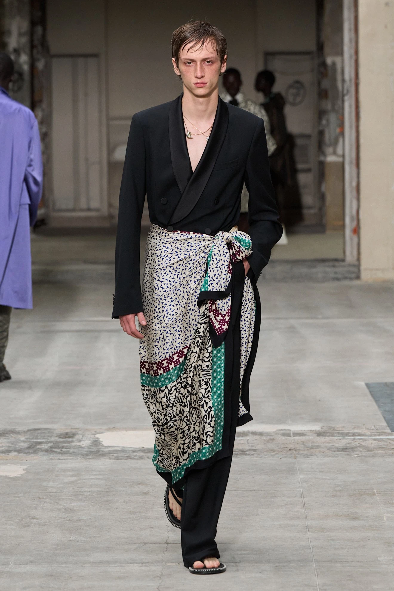 Идеальный день: мужская коллекция Dries Van Noten весна 2026