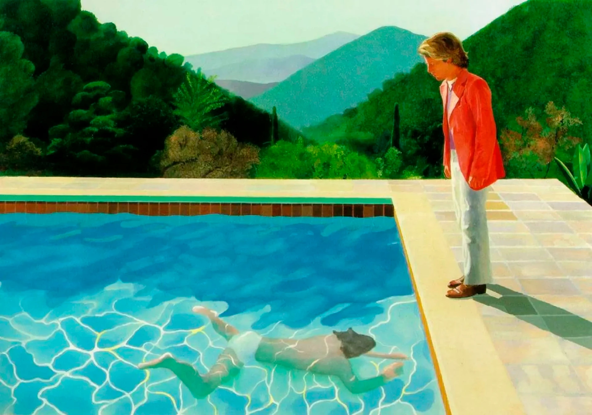 «Портрет художника (Бассейн с двумя фигурами)», 1972 | Arthive