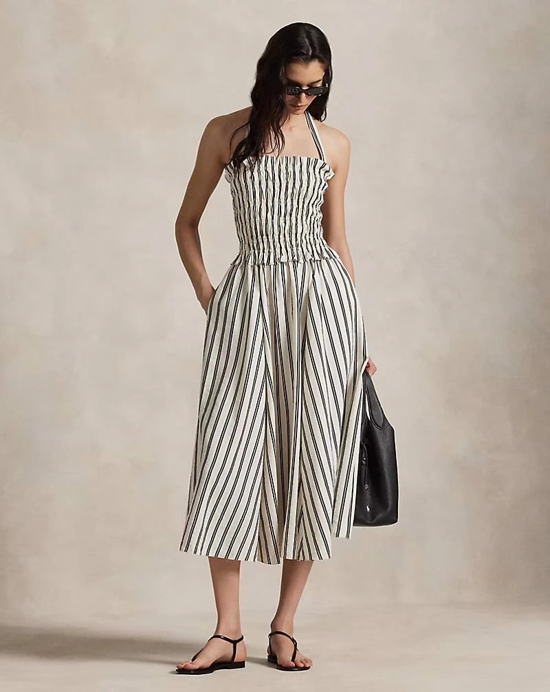 Ralph Lauren Striped Silk-Blend Dress | Ralph Lauren