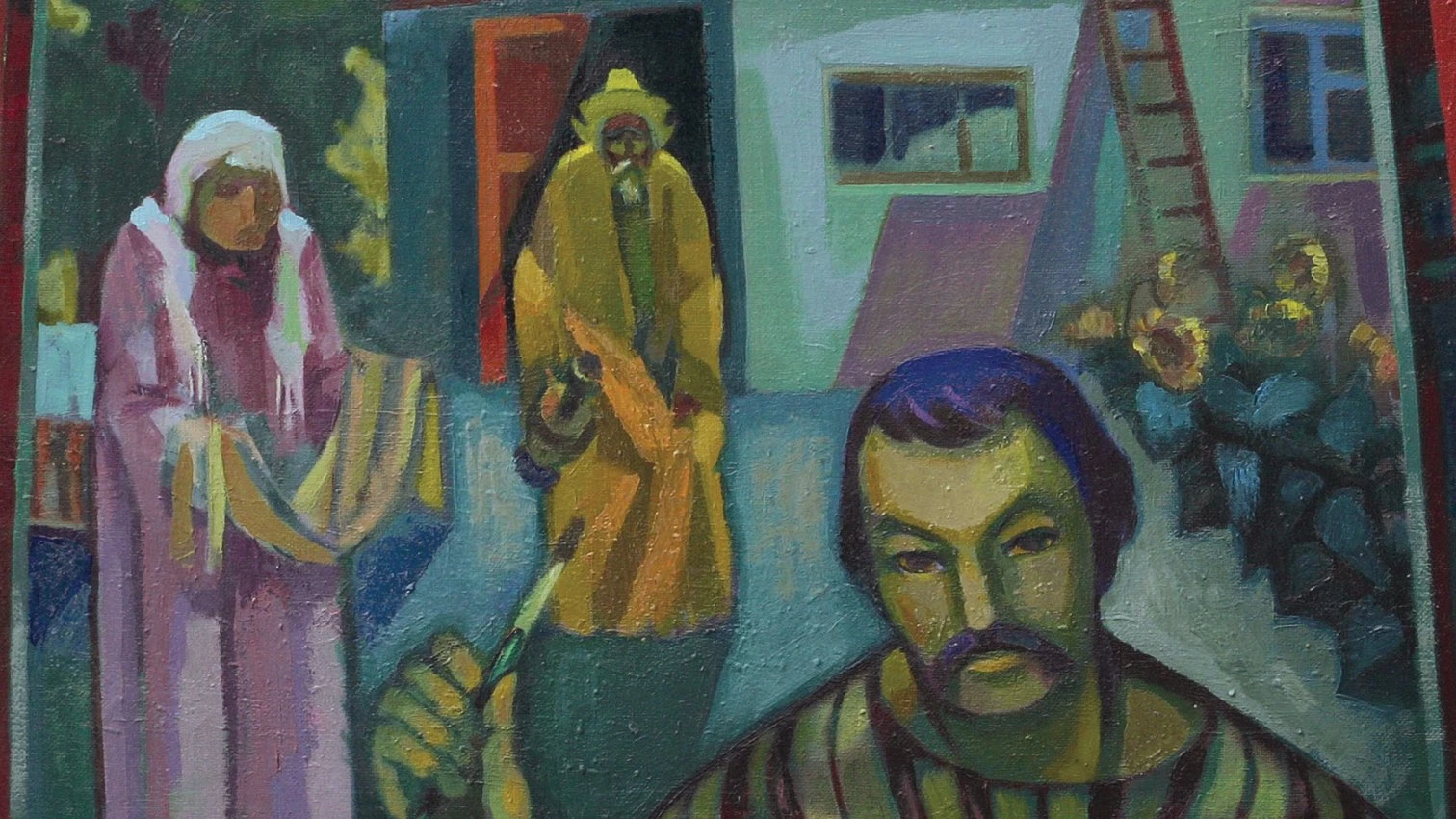 Отец, Мать и Я в 30, Аман Бахтыгалиев | Фото предоставлено Музеем Кастеева