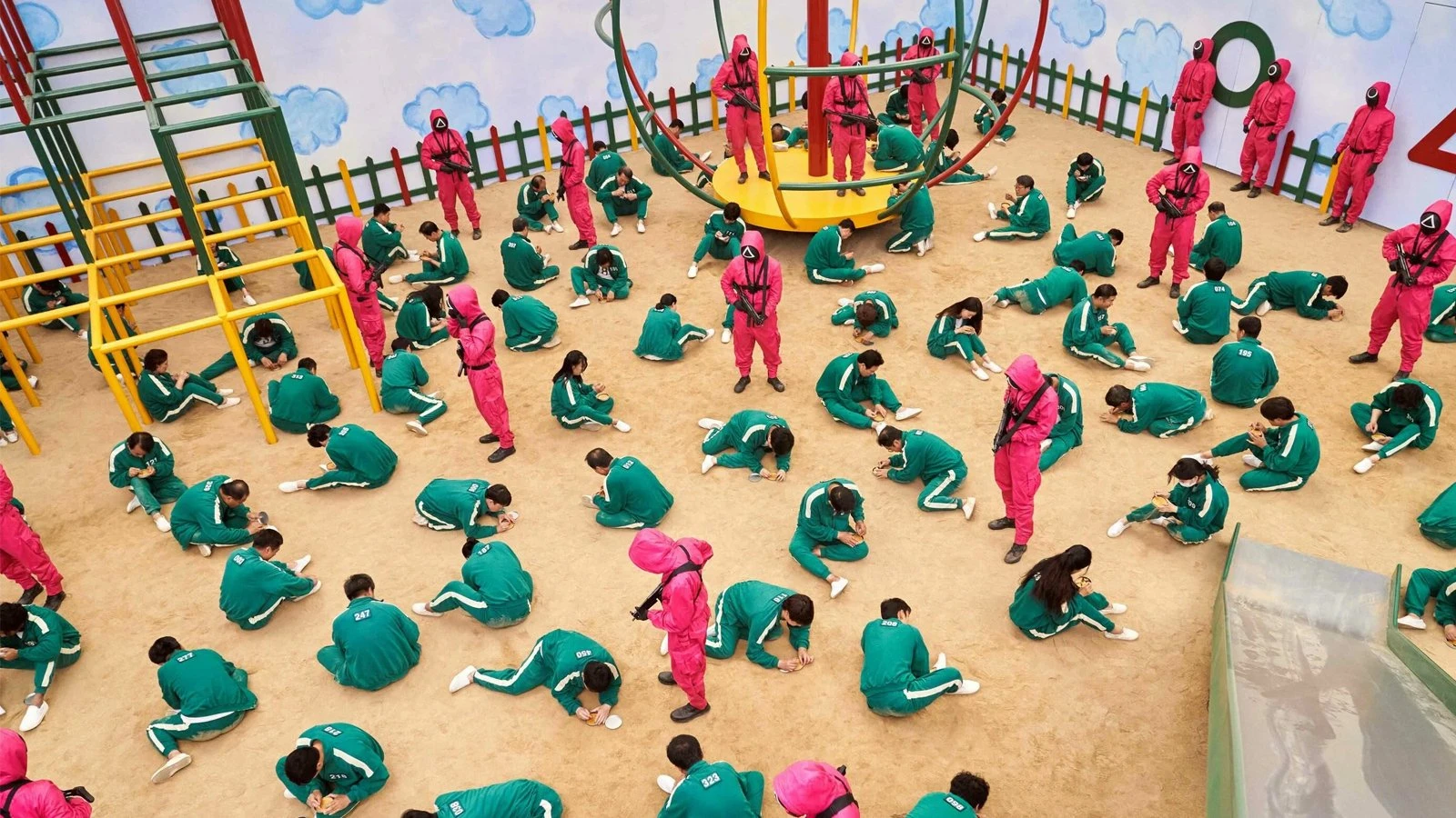 «Кальмар ойыны» телехикаясынан кадр | Netflix