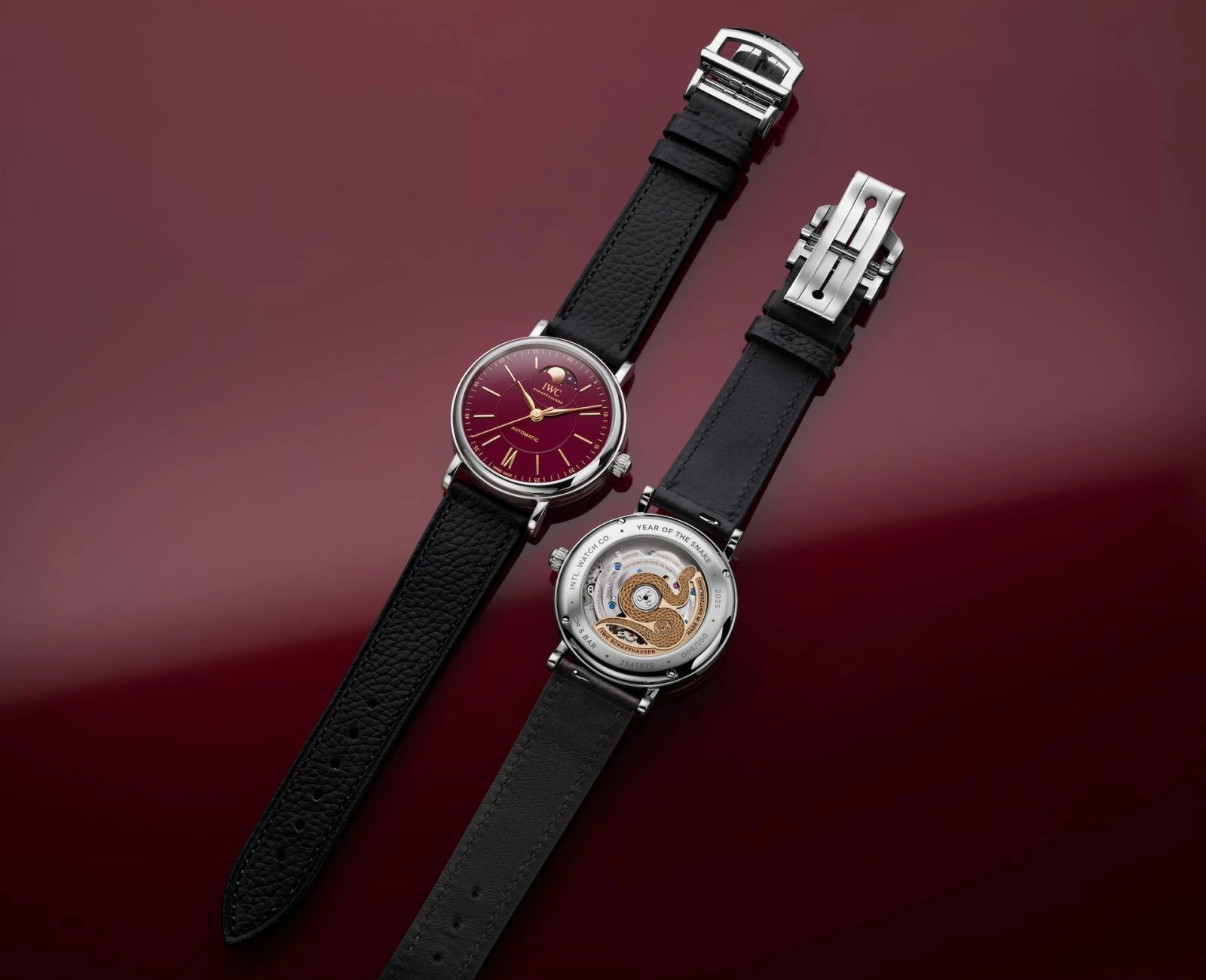 IWC Schaffhausen Portofino Automatic Moon Phase 37 Year of the Snake