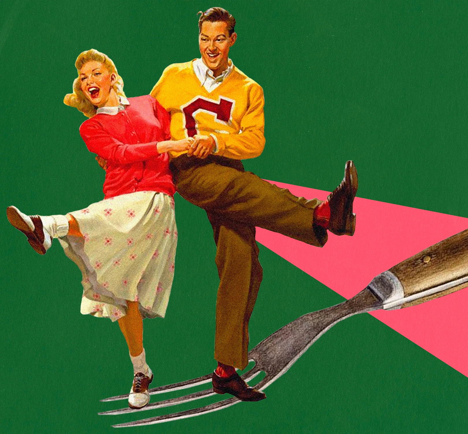 Первое свидание: смех, слезы и еда