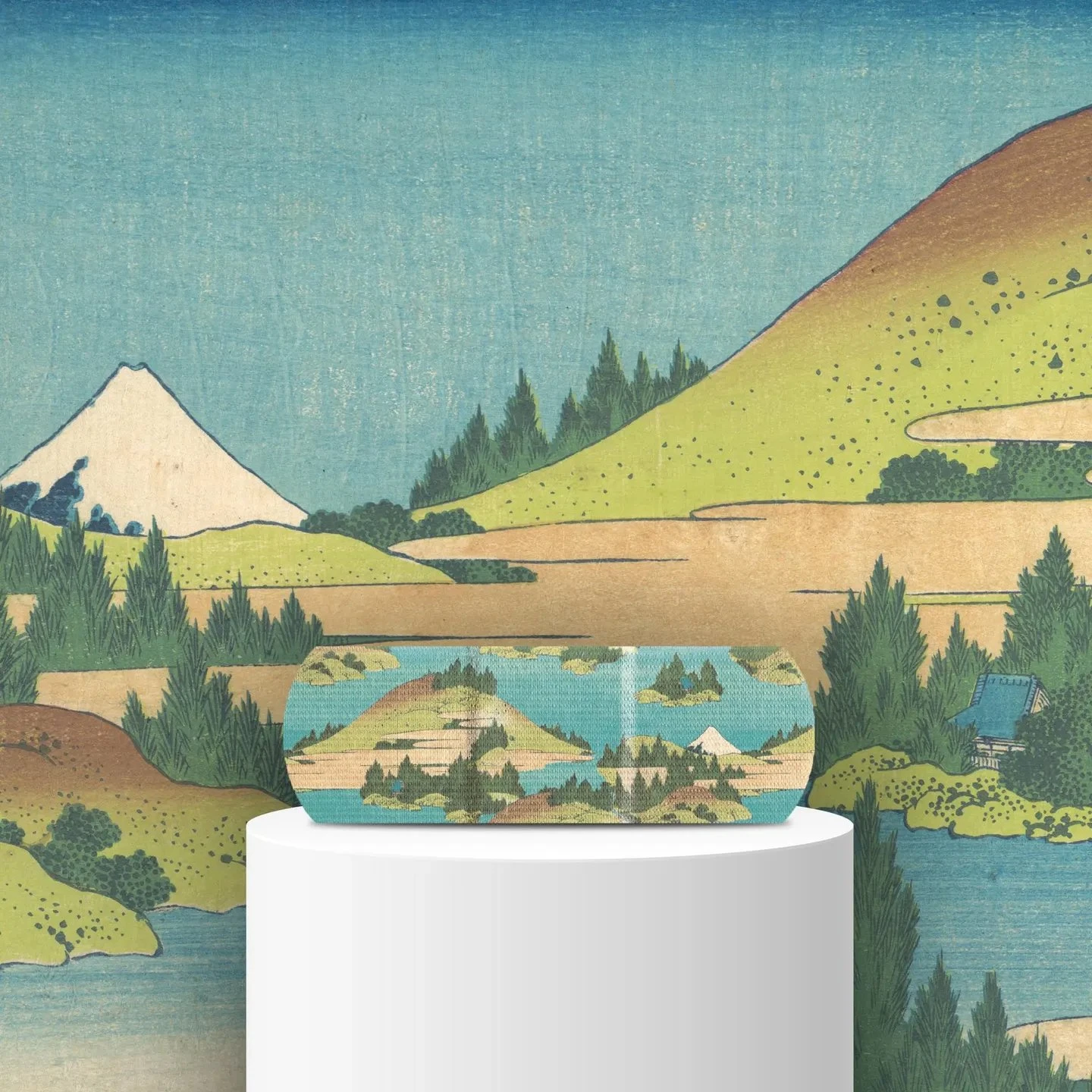 The Lake at Hakone in Sagami Province, 1830–32, Katsushika Hokusai