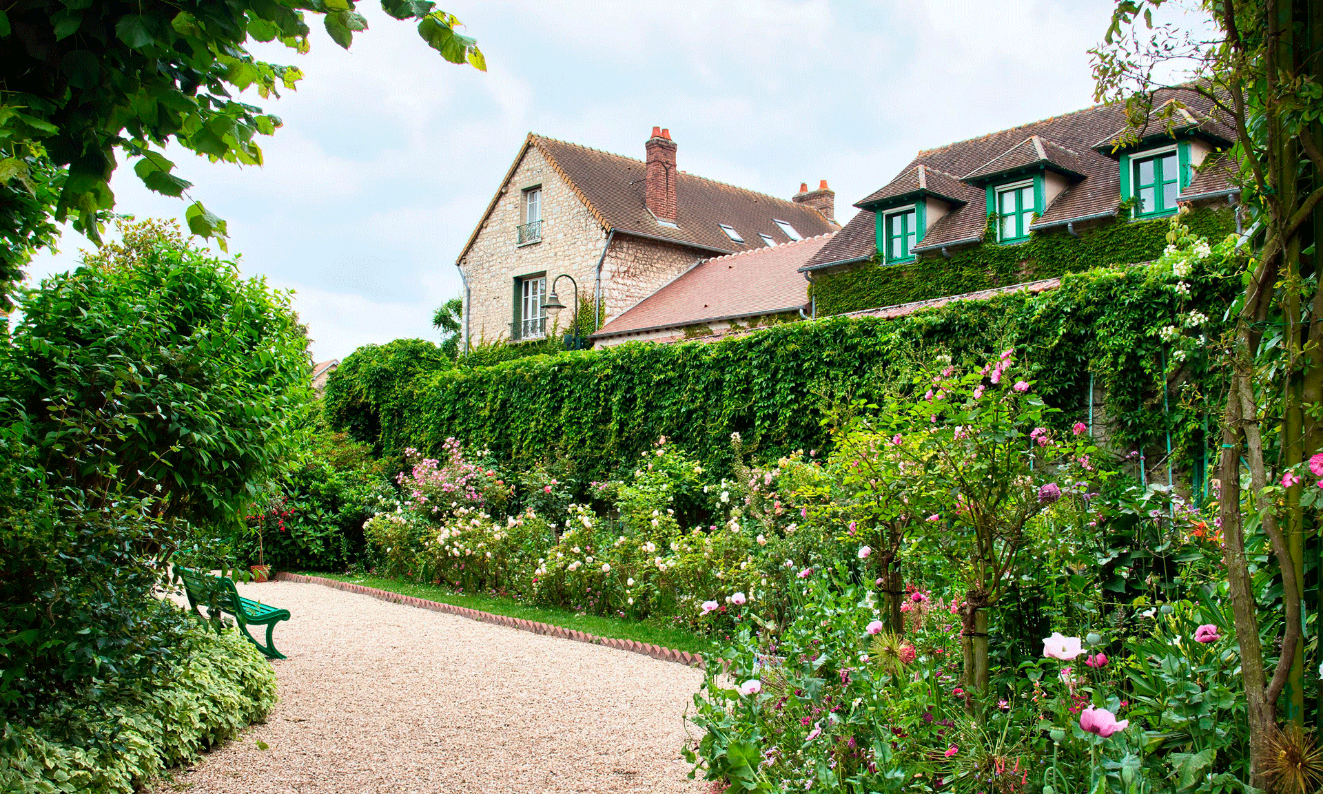 Клод Моне превратил усадьбу Живерни в прекрасный сад | Alamy