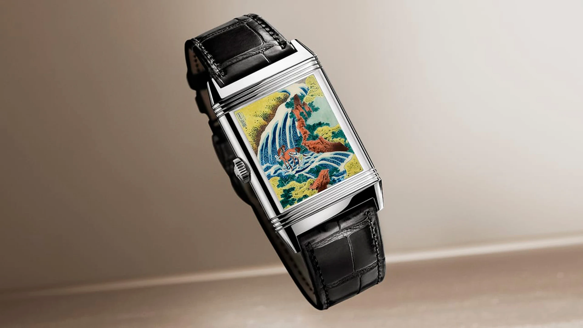 Jaeger–LeCoultre Reverso Tribute Enamel Hokusai Waterfalls Series | Jaeger–LeCoultre ресми сайты