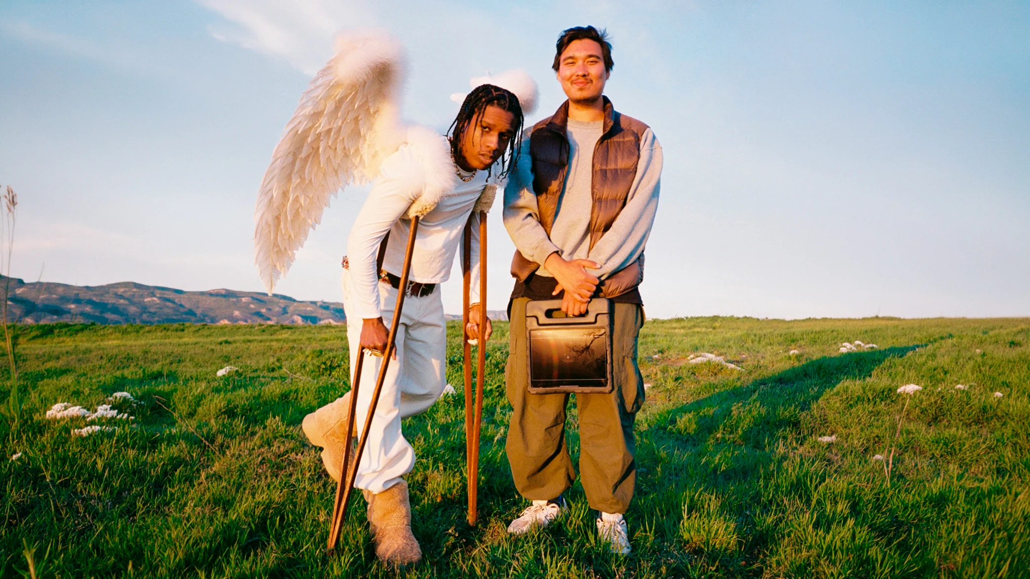 A$AP Rocky и Айсултан Сеитов | Instagram Aisultan Seit