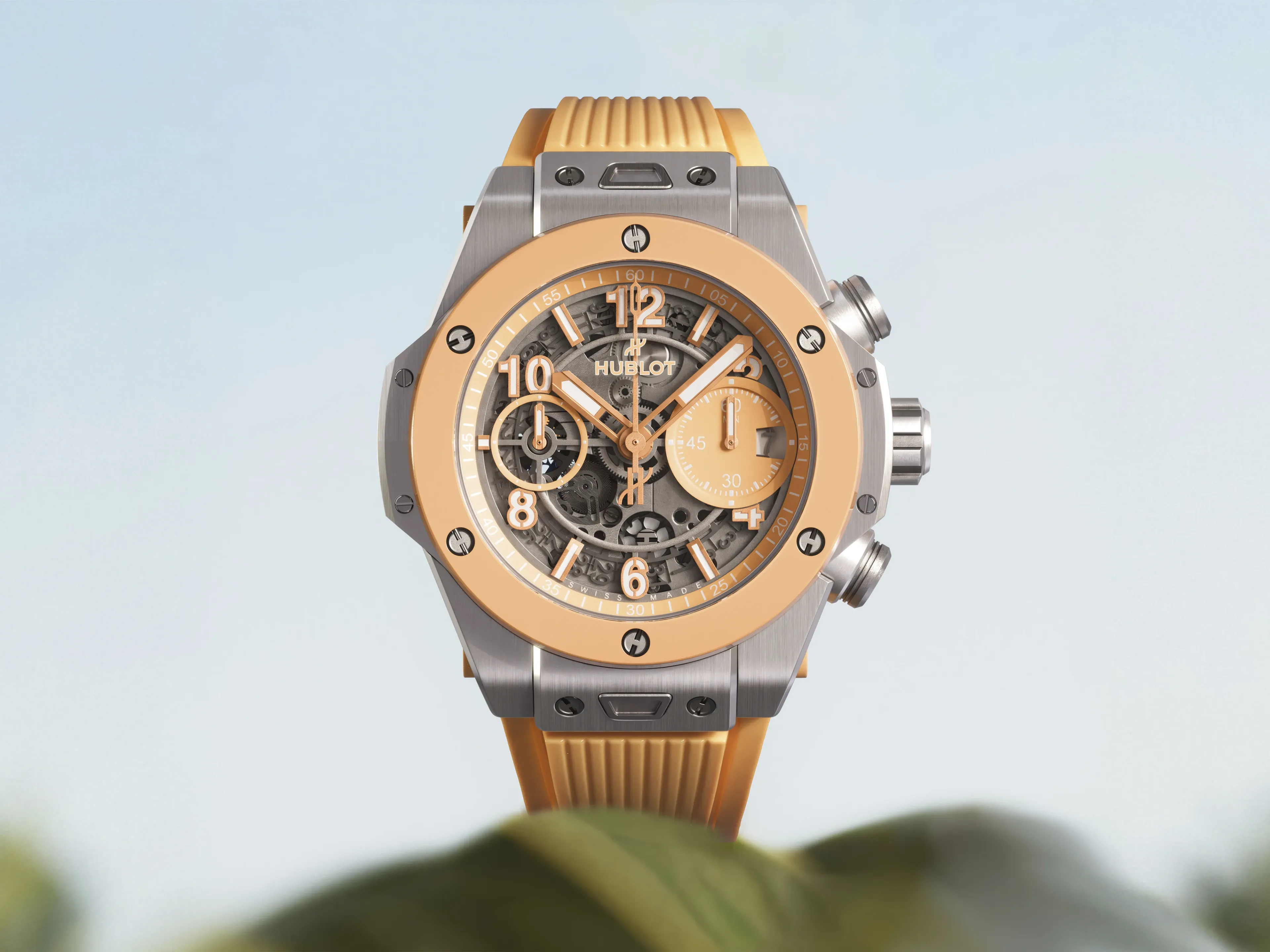 Big Bang Titanium Peach Ceramic | Hublot баспасөз қызметінің мұрағаты
