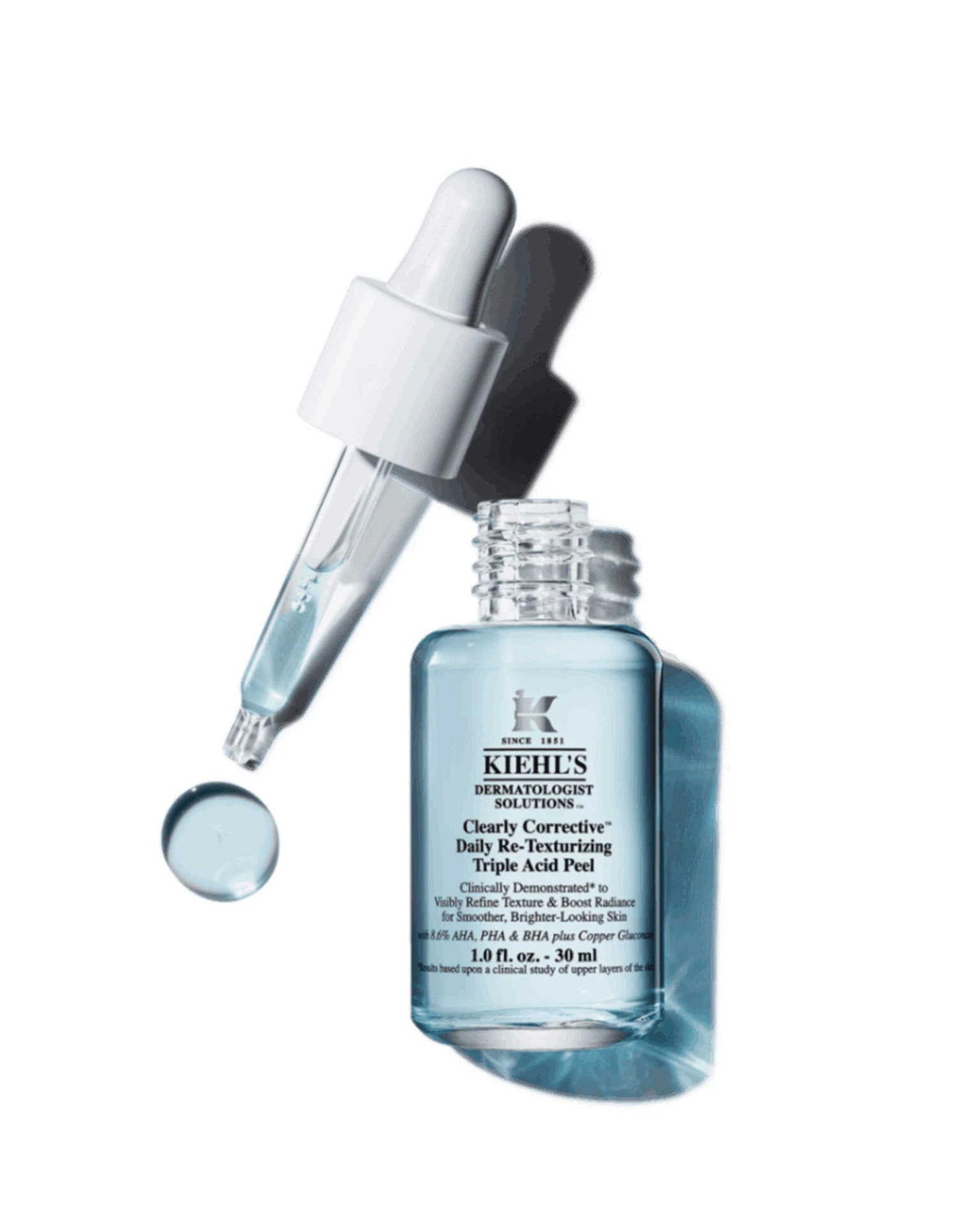 Clearly CorrectiveTM DAILY RE-TEXTURIZING TRIPLE ACID PEEL | Архив пресс-службы Kiehl’s