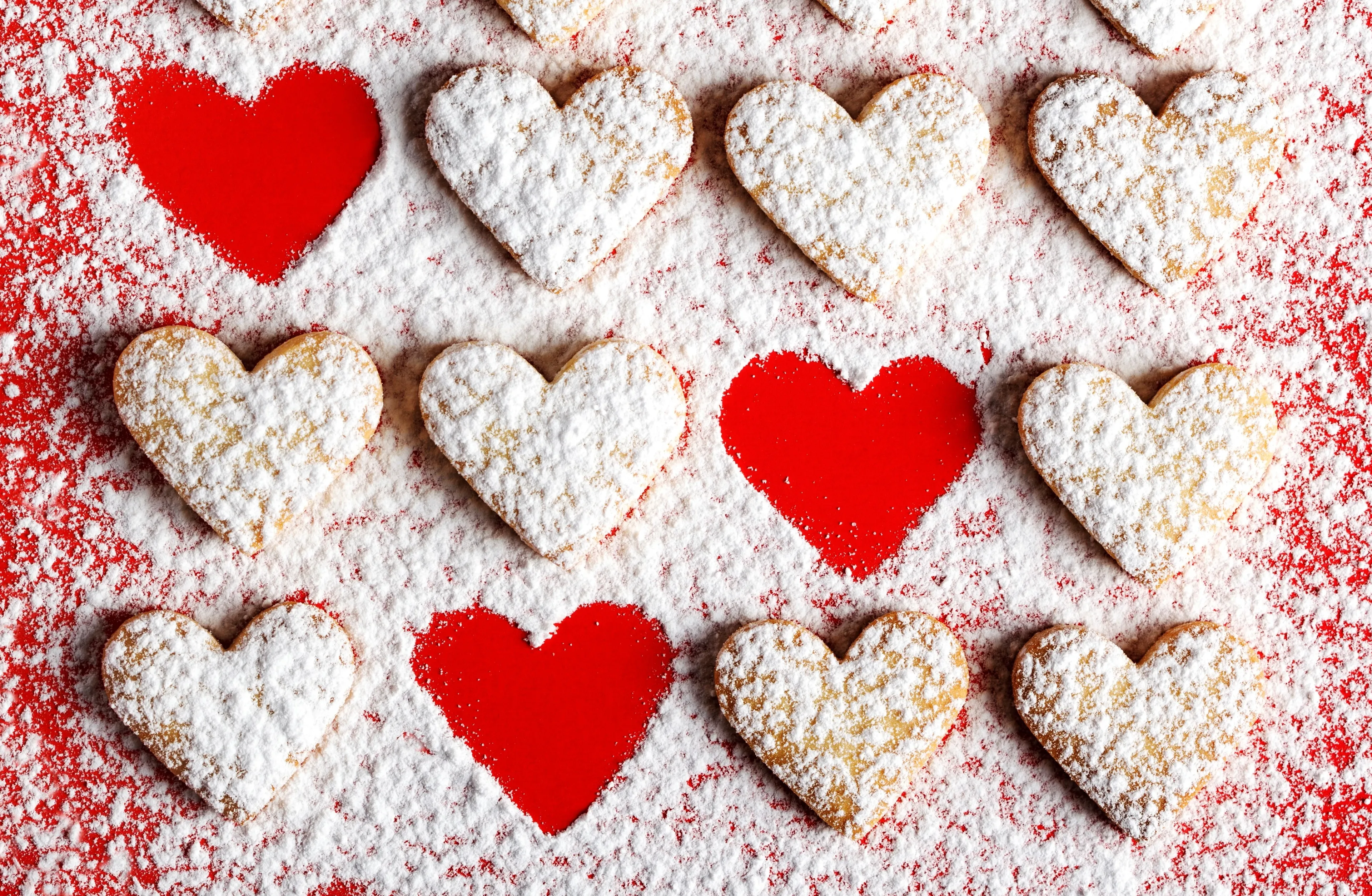 Печенье в форме сердца на День святого Валентина | Анжелика Грецкая | Getty Images