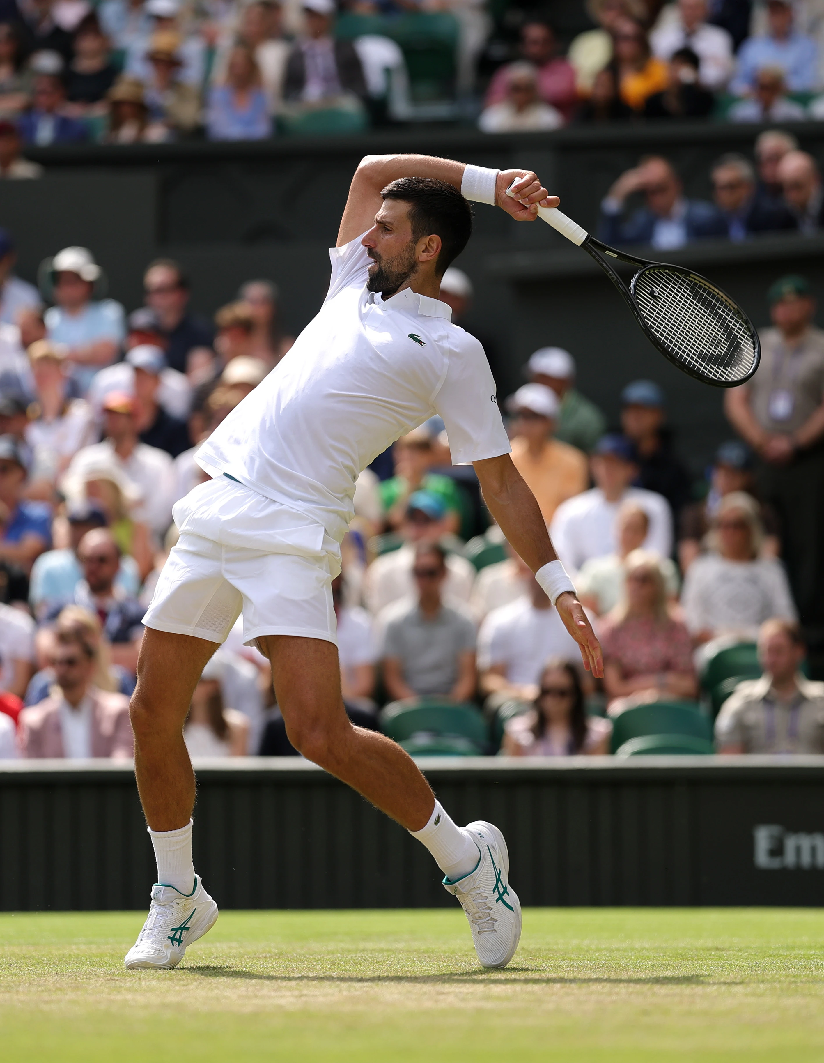 Новак Джокович – амбассадор бренда Lacoste, выпускающего одежду для тенниса с 1933 года | Getty Images