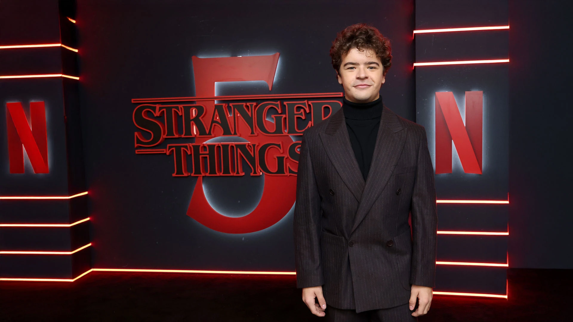 Гейтен Матараццо посетил показ комедийного фильма Netflix «Очень странные дела», номинированного на премию Гильдии киноактеров, и сессию вопросов и ответов в кинотеатре Metrograph 17 декабря 2025 года в Нью-Йорке | Getty Images