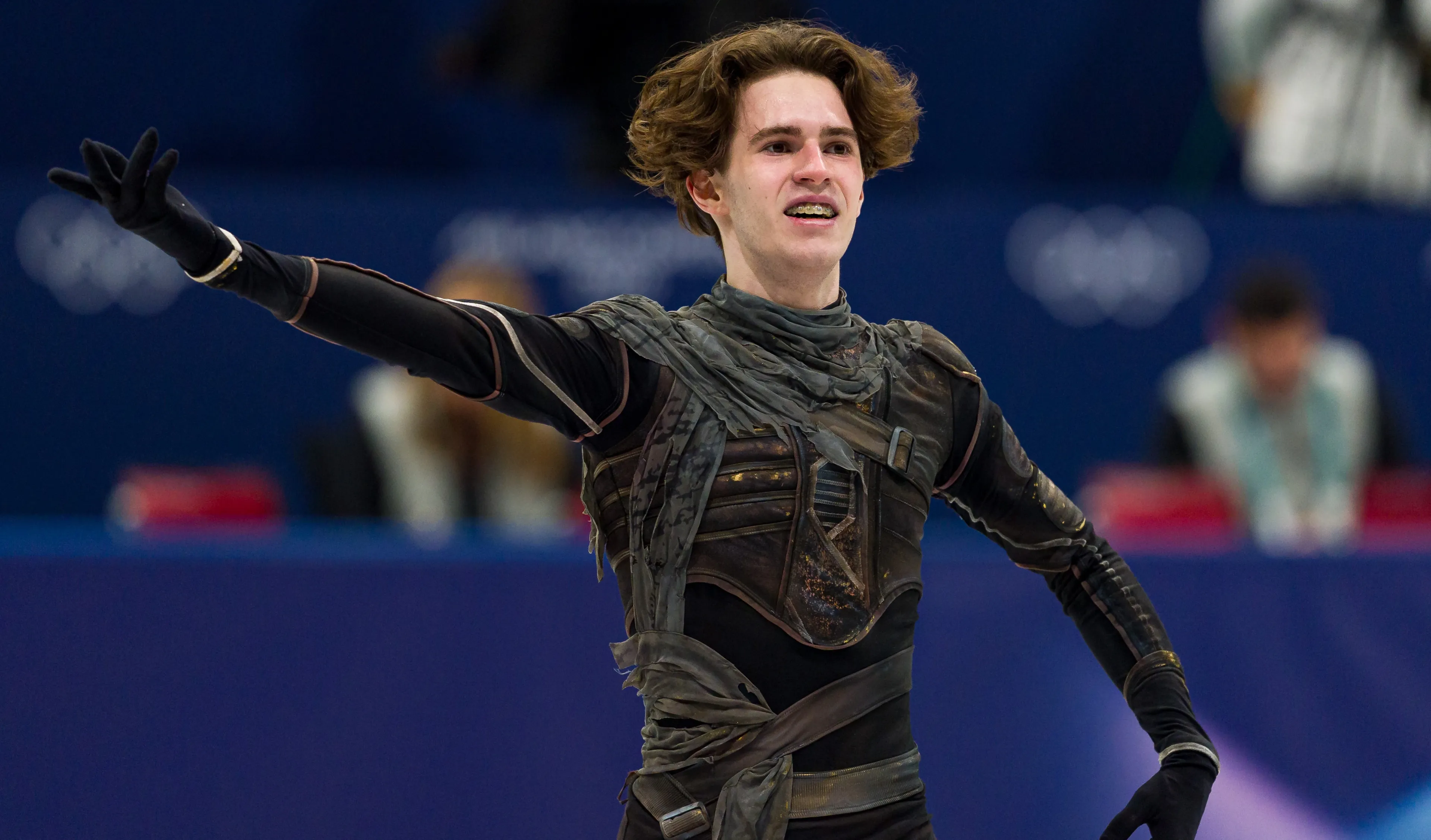 Казахстанский фигурист Михаил Шайдоров на зимних Олимпийских играх – 2026 | Фото: Энди Чунг | Getty Images