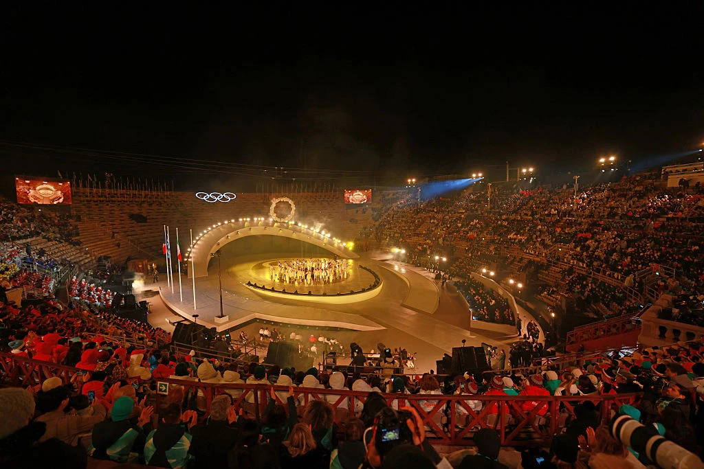 Церемония закрытия зимних Олимпийских игр 2026 года, Верона, Италия | Фото: VCG | Getty Images