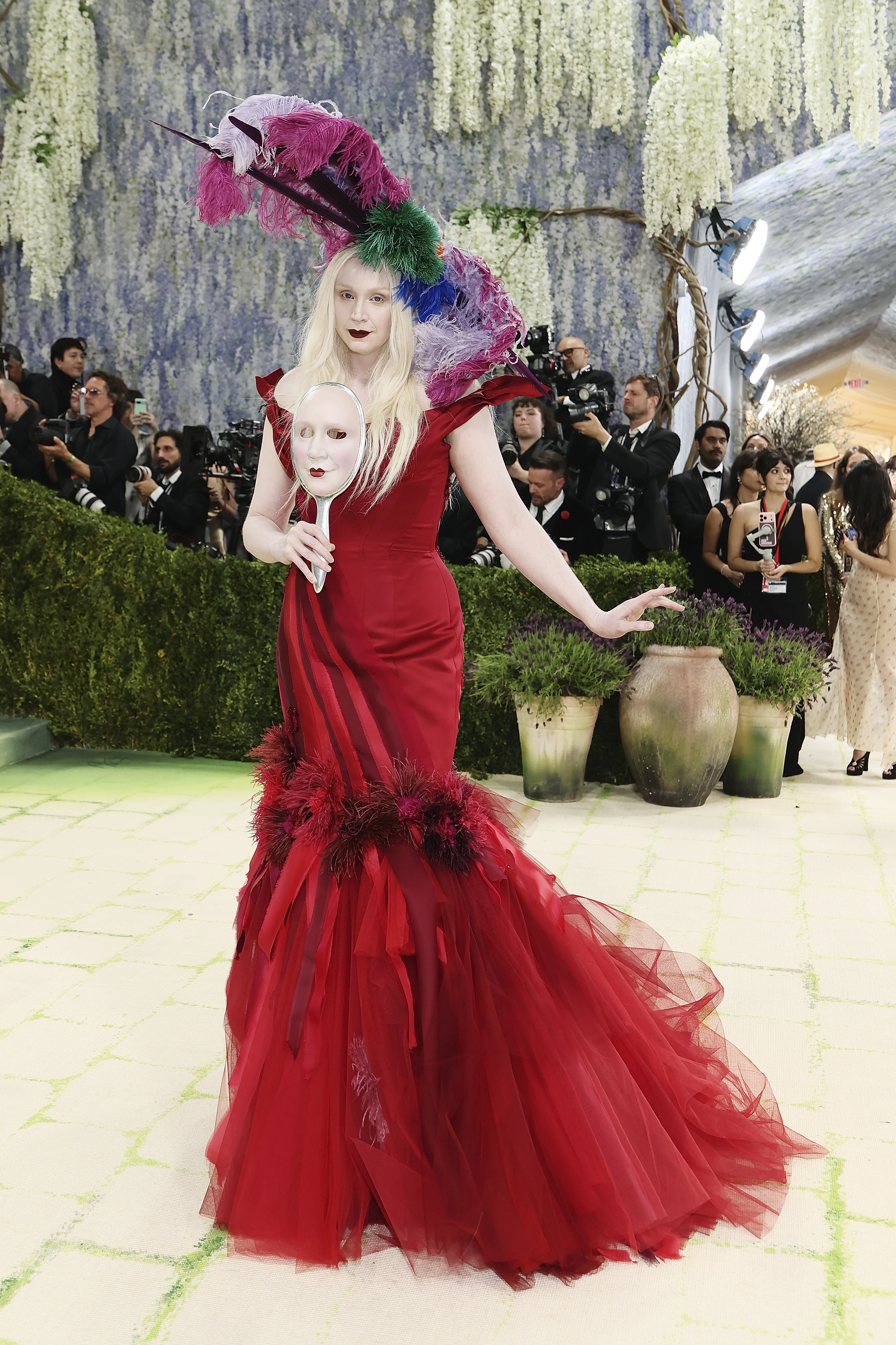 Гвендолин Кристи Met Gala 2026 кешінде | Mike Coppola / Getty Images
