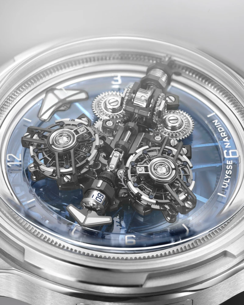 Ulysse Nardin Super Freak сағатының қос турбийоны | Ulysse Nardin