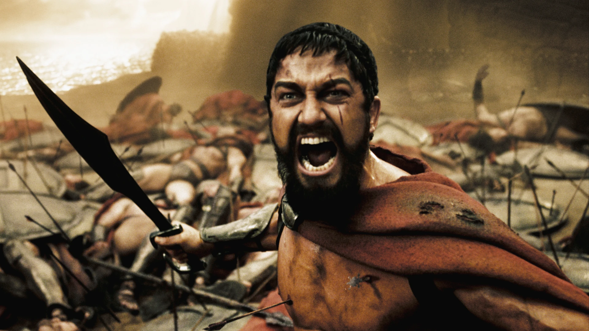 Кадр из фильма «300 спартанцев» (2006) | IMDb
