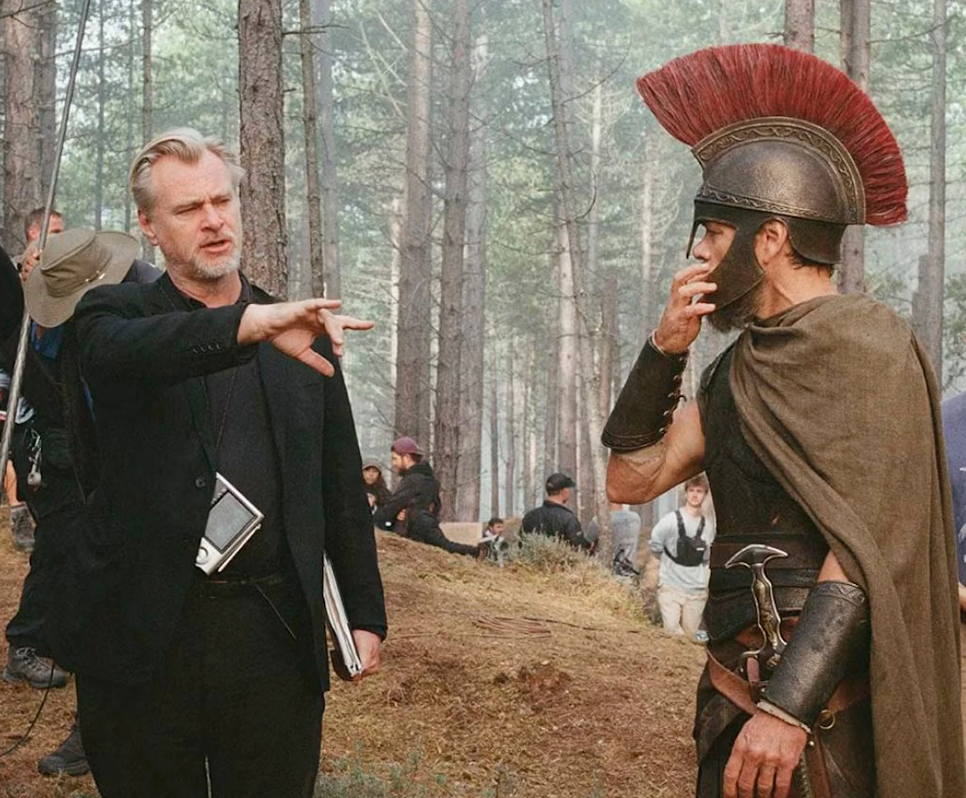 Кадр со съемок фильма “Одиссея” 2026 | IMDb