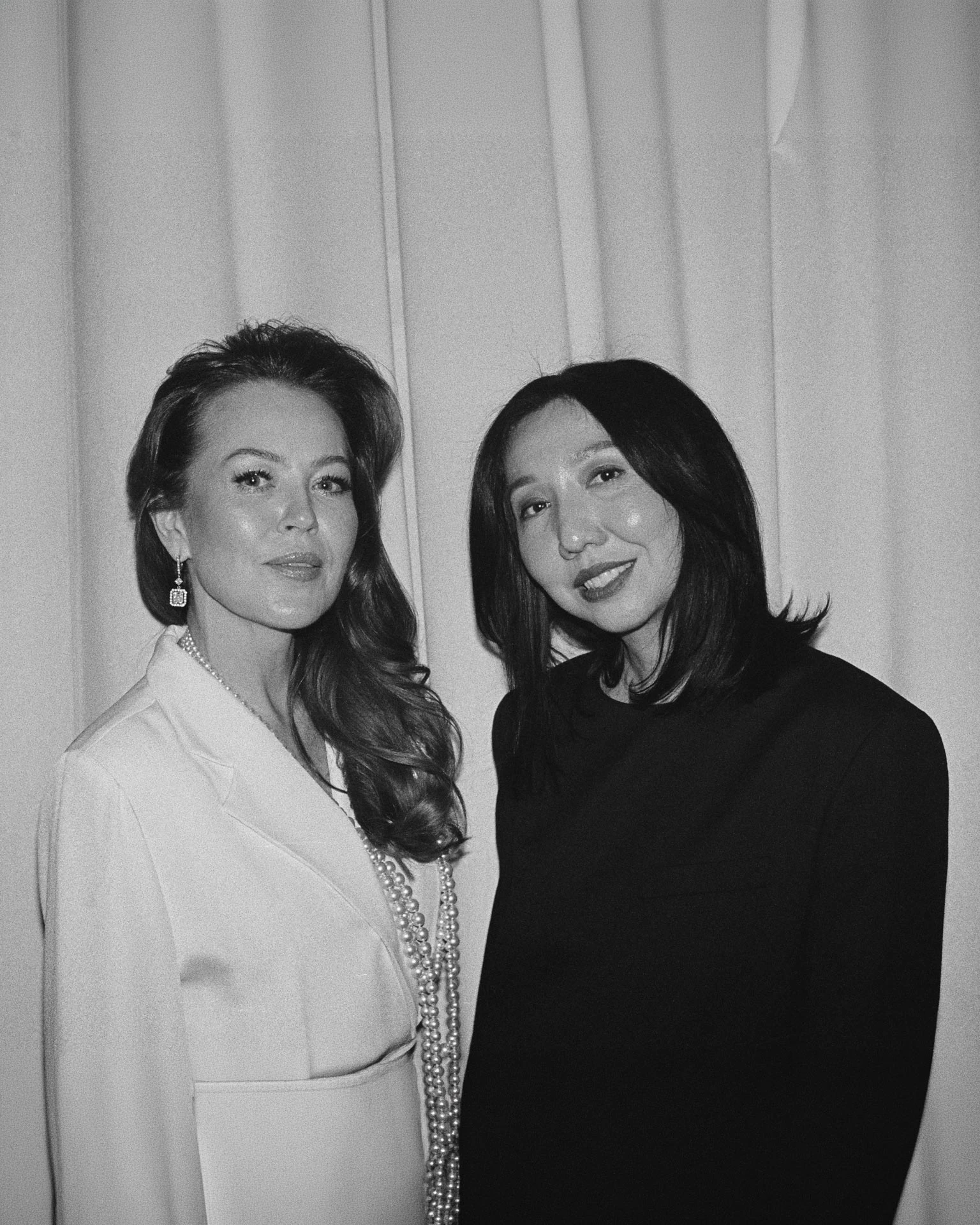 Олеся Белович, Джама Нуркалиева | Архив Tatler