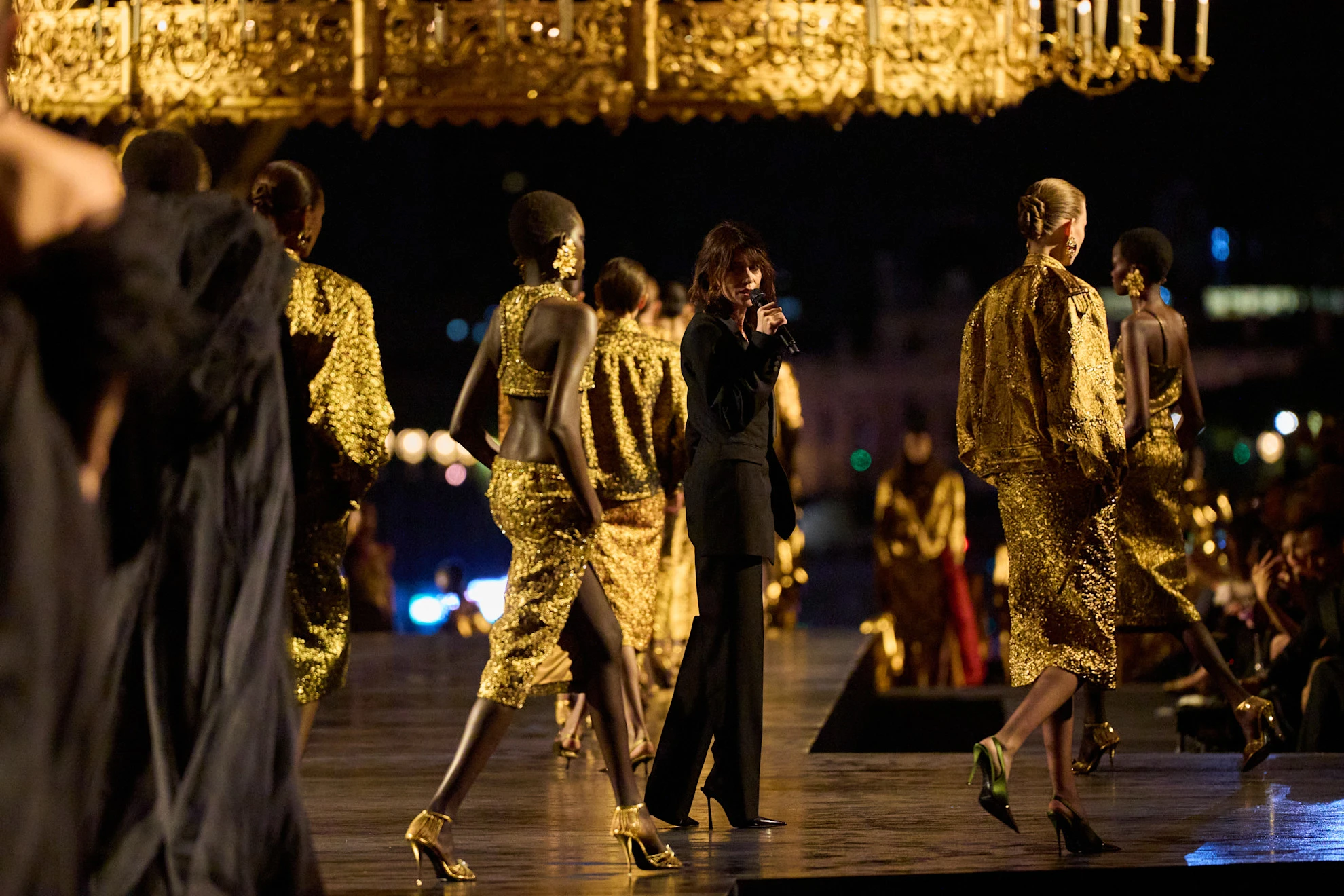Шарлотта Генсбур | Показ Saint Laurent весна-лето 2027 | Spotlight