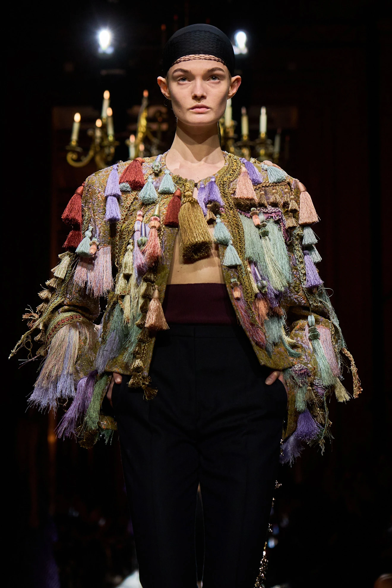 Показ Dries Van Noten осень-зима 2025 | Spotlight