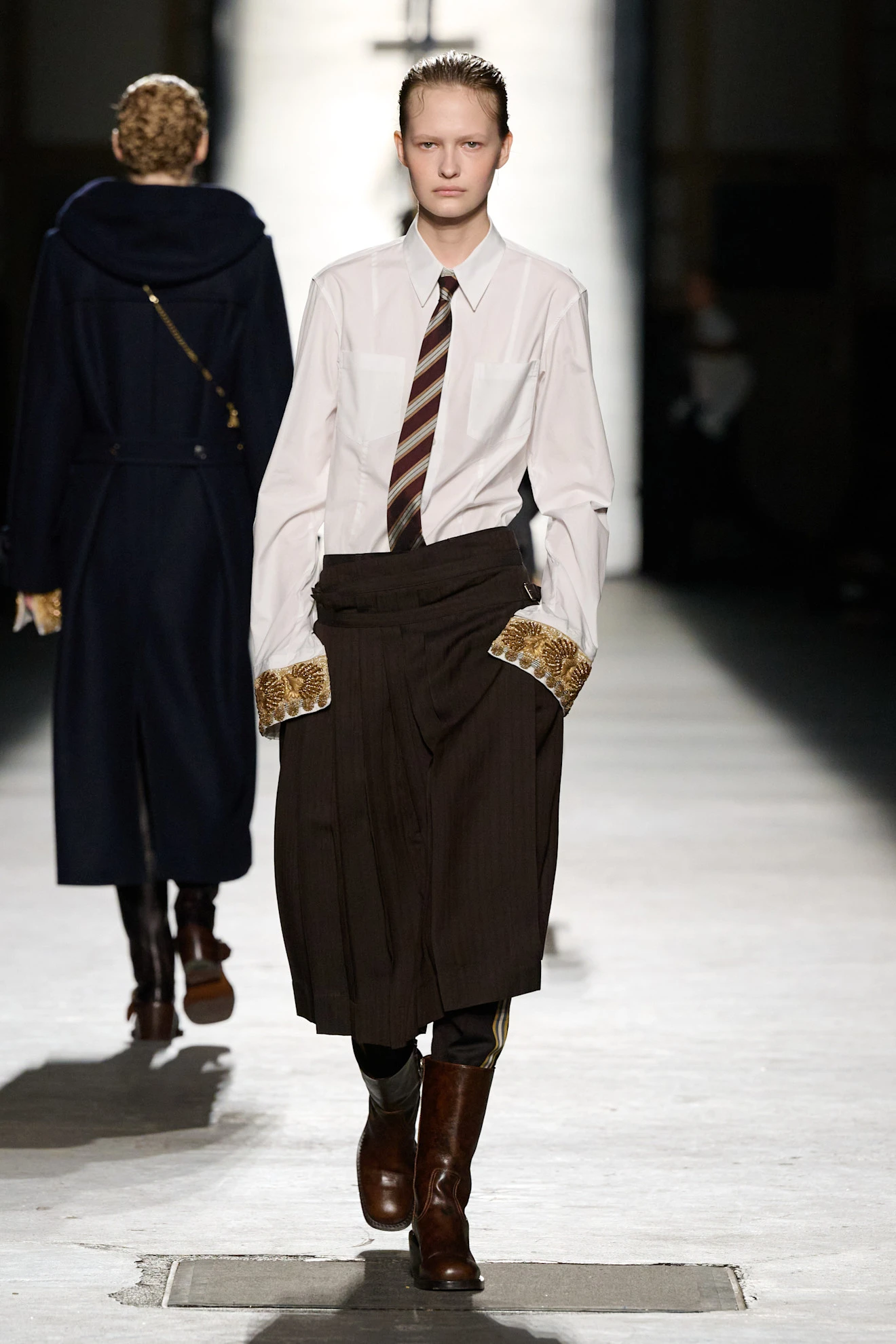 Показ Dries Van Noten осень-зима 2026 | Spotlight