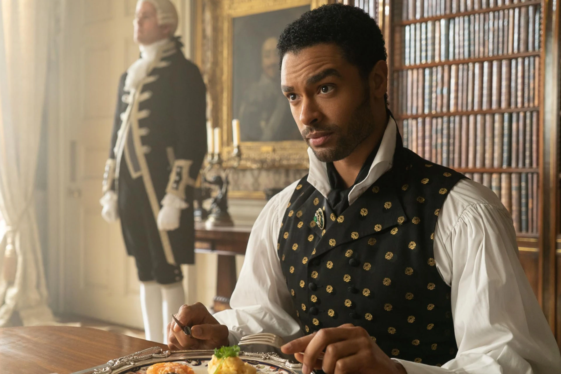 Кадр из сериала «Бриджертоны» | Саймон Бассет | IMDb