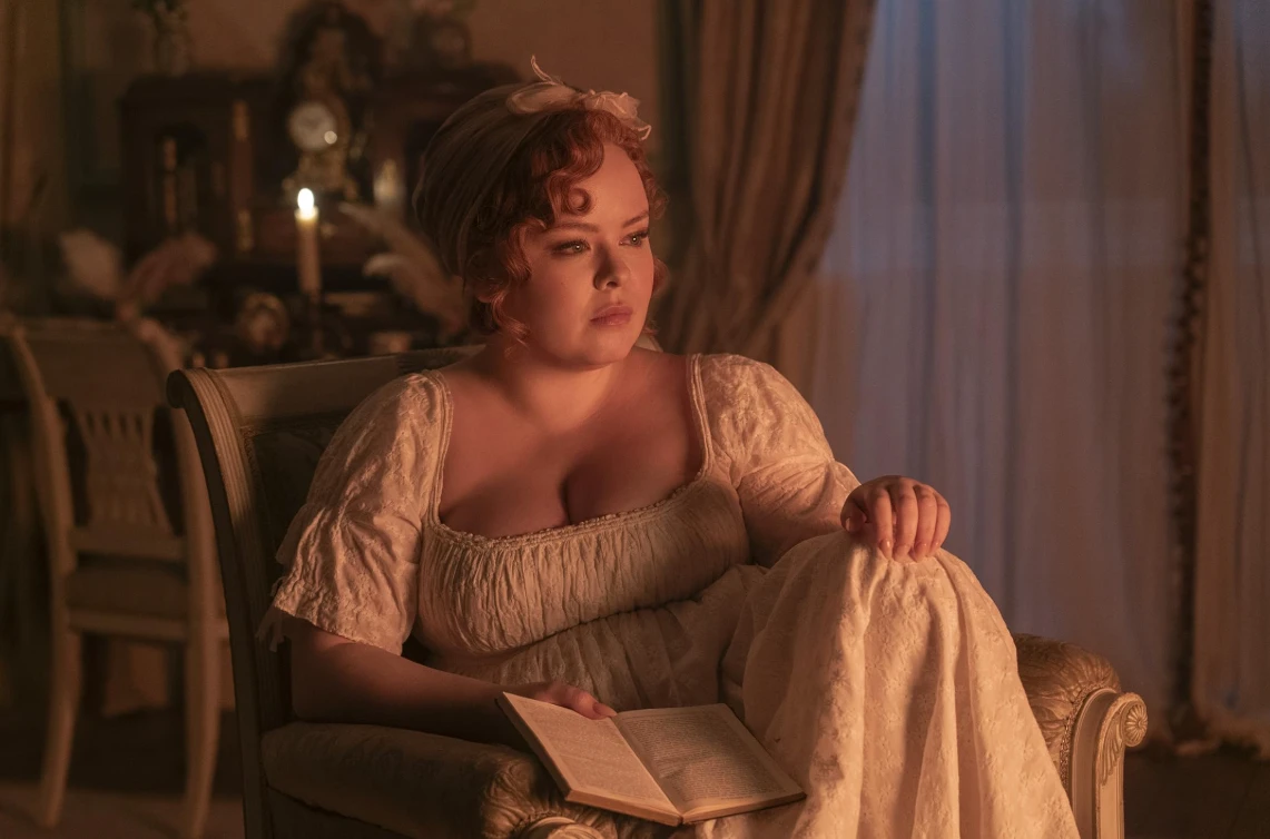 Кадр из сериала «Бриджертоны» | Пенелопа Фезерингтон Бриджертон | IMDb