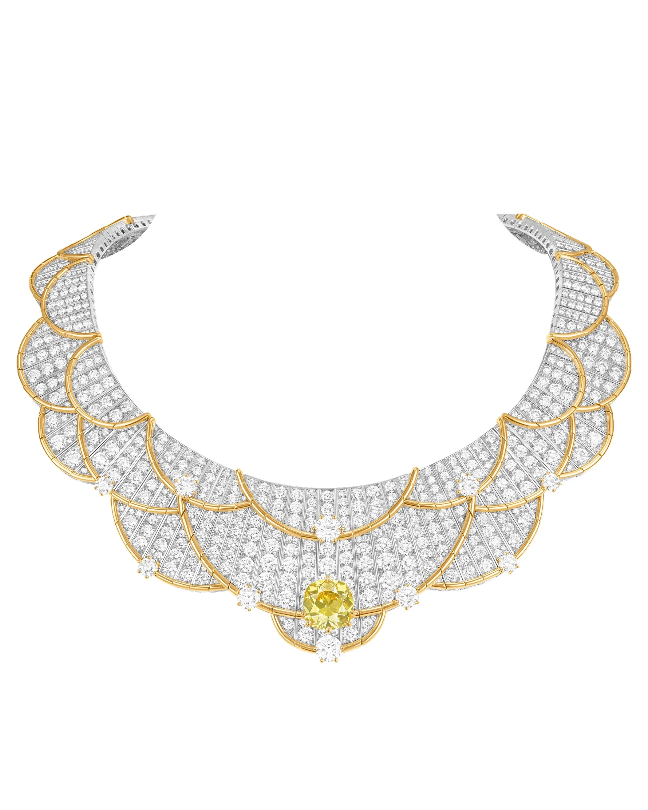 Van Cleef & Arpels, коллекция Fascinating Egypt | Колье Beauté Légendaire | Официальный сайт Van Cleef & Arpels