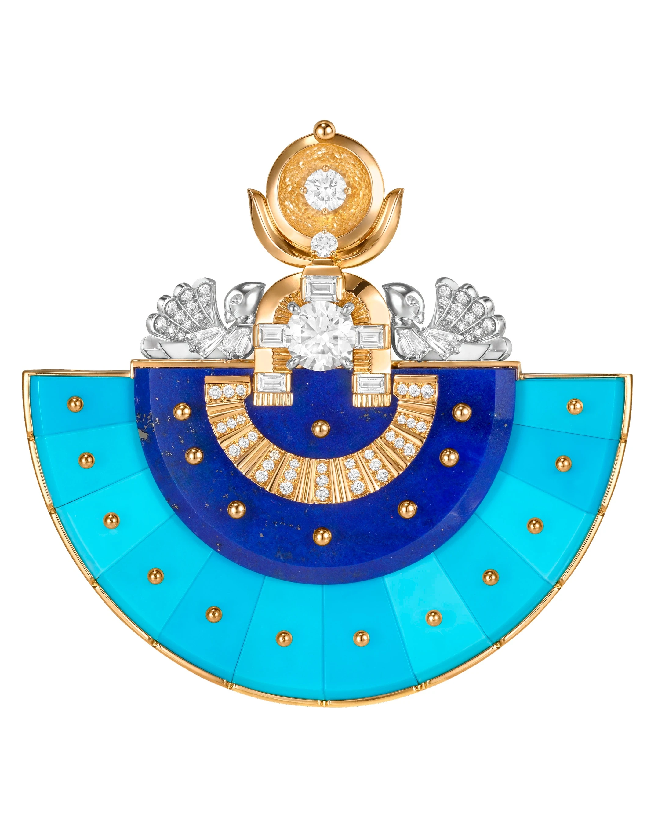 Van Cleef & Arpels, коллекция Fascinating Egypt | Брошь Venus Egyptienne | Официальный сайт Van Cleef & Arpels